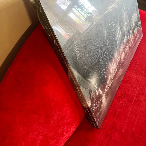 Wrapped Canvas of New York City Empire State Building at Night - Picture 3 of 4